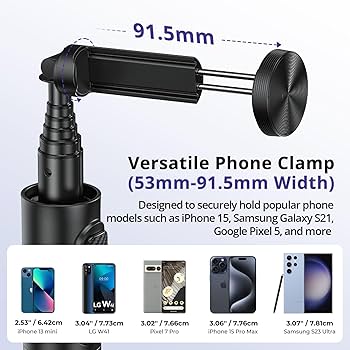 Amazon | ATUMTEK（アトムテック）スマホ三脚 自撮り棒 耐衝撃
