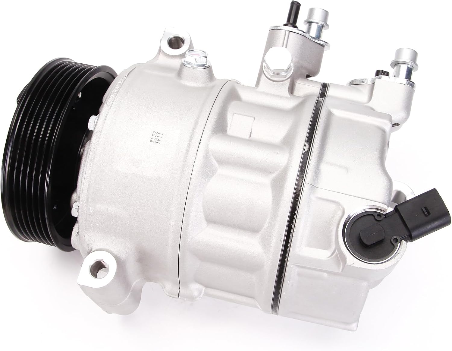 1K0820859S A/C Compressor with Clutch Compatible with VW J-etta for GTI CC for Pas-sat 1.8L 2.0L 2006-2015