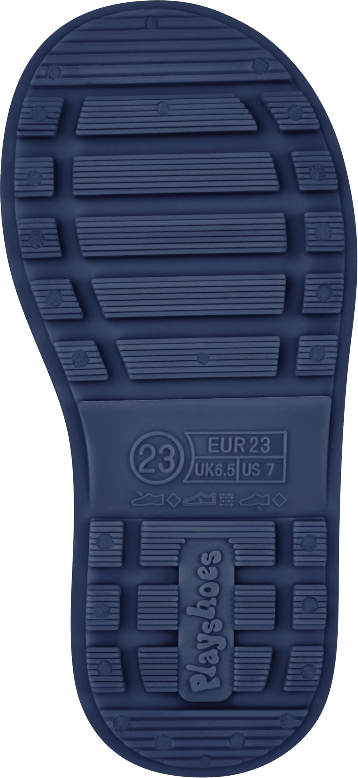 Playshoes Regenstiefel Gefüttert Unisex Kinder Gummistiefel, Blau Gefüttert, 30 EU – Ansicht 3
