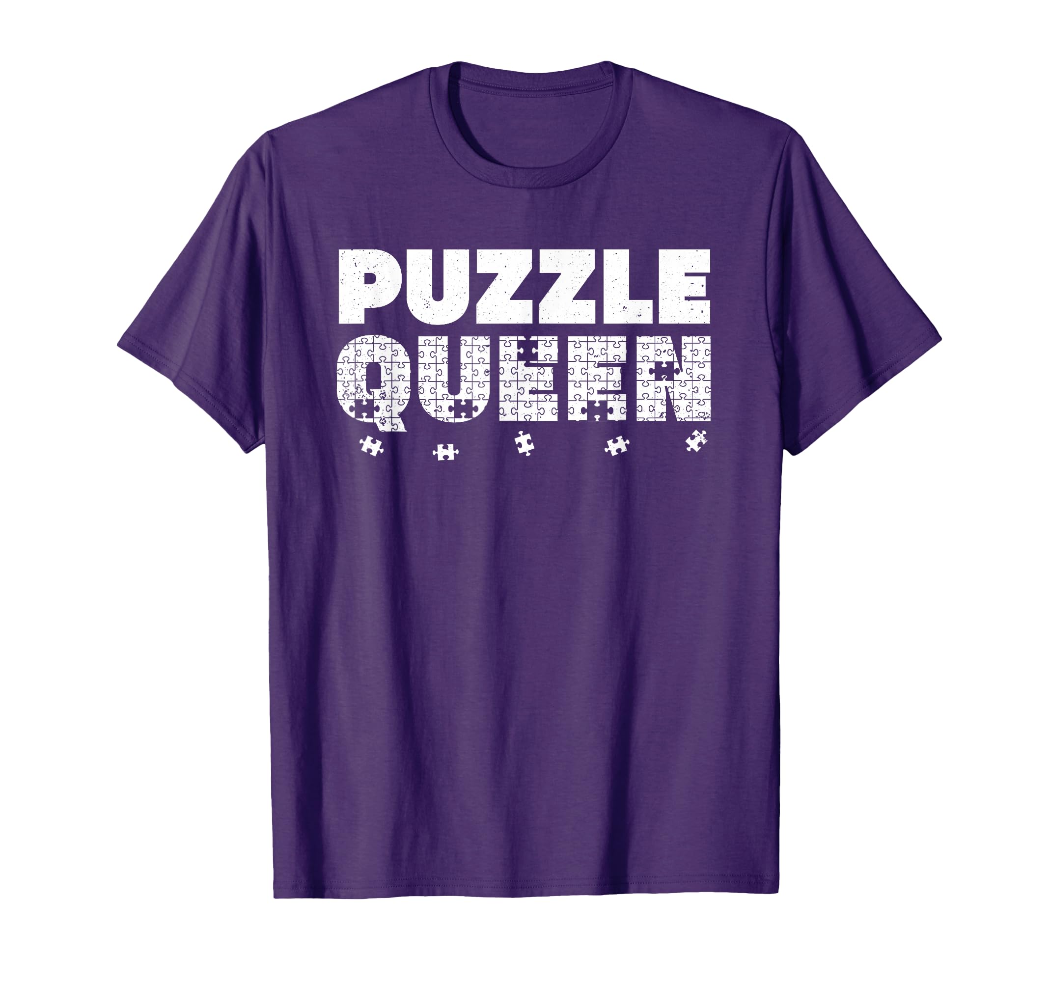 Cool Puzzle Queen For Women Mom Jigsaw Puzzle Lovers Master T-Shirt