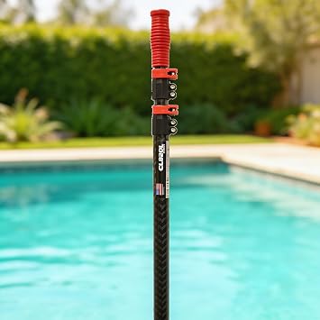 SKIMLITE MANUFACTURING CarbonLite 21' Carbon Fiber 3-Piece Pool Pole