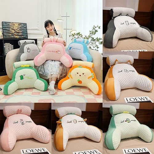 Miniatura 2 de Hoomall Husky - Almohadas de lectura y descanso para niños, almohada de lectura con reposacabezas y brazos, almohada de cuña extraíble y lavable con