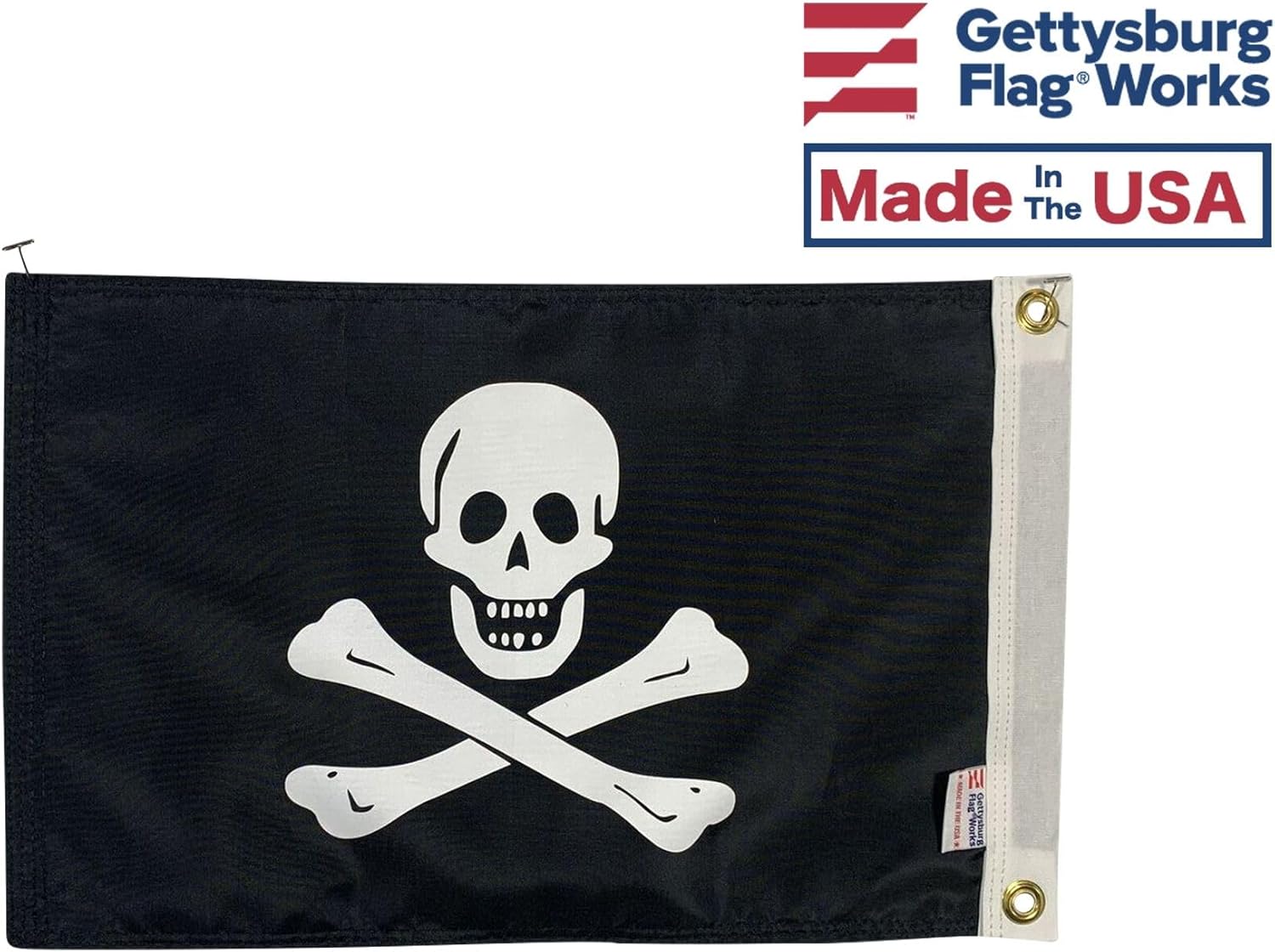 Jolly Roger Pirate Flag (12x18")