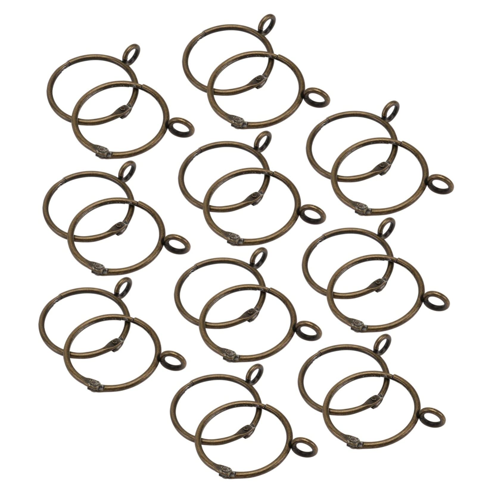 ganci per tende da doccia, Ganci da doccia for tende, 20 pezzi Anello for tende Gancio for tende Anello Ganci decorativi Ganci romani for tende da doccia Gancio resistente