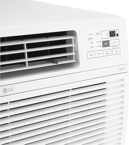 Vista 135 de LG Aire acondicionado de ventana de 10000 BTU [2023] Control remoto con aplicación WiFi, filtro ultra silencioso, lavable, enfría 450 pies cuadrados