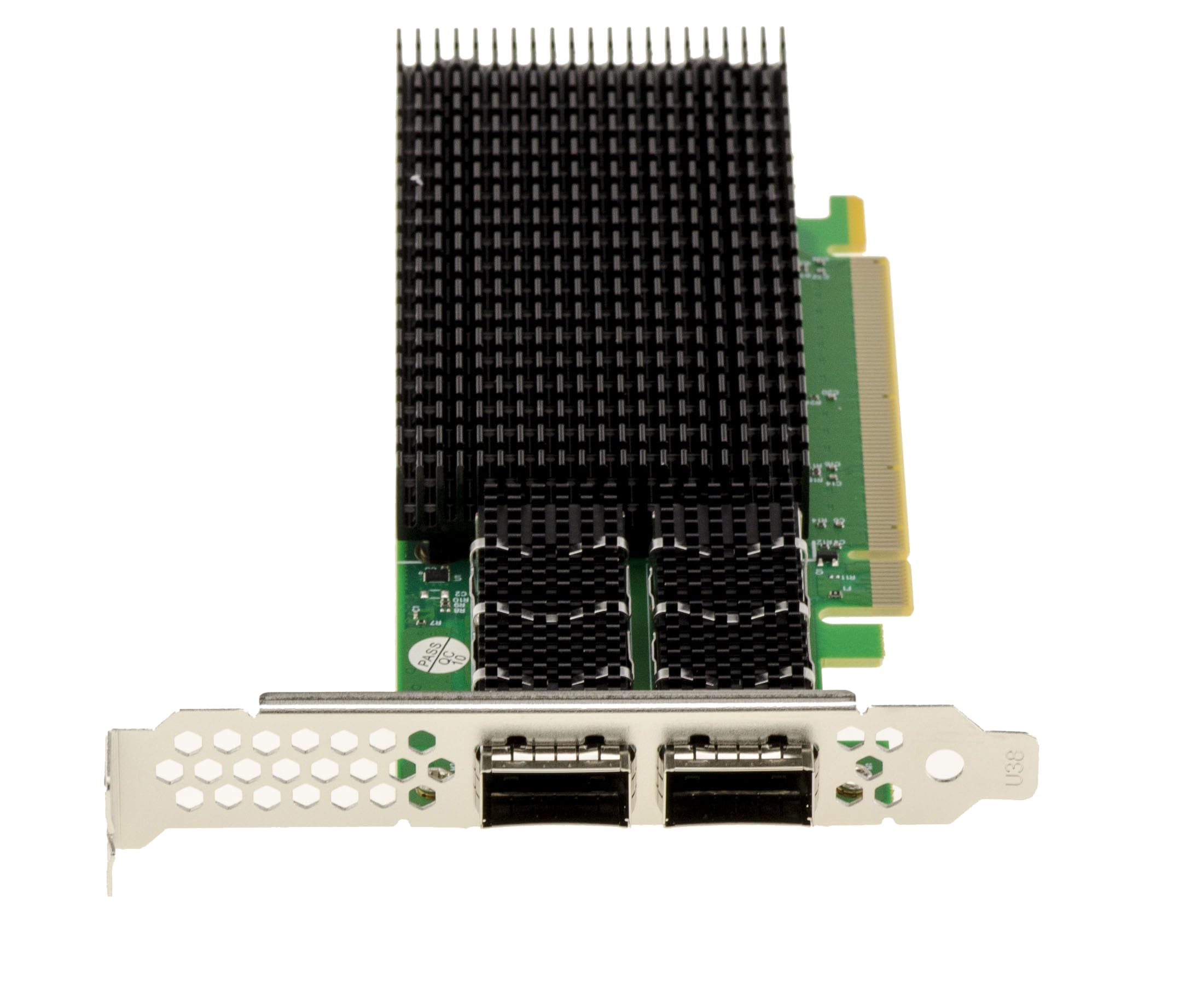 KALEA-INFORMATIQUE PCIe Gen 4.0 PC Dual 200G QSFP56 2-Port-Netzwerkcontroller-Karte. Mellanox ConnectX 6-Chipsatz. Unterstützt 200GbE, 100GbE, 50GbE, 40GbE, 25GbE und 10GbE