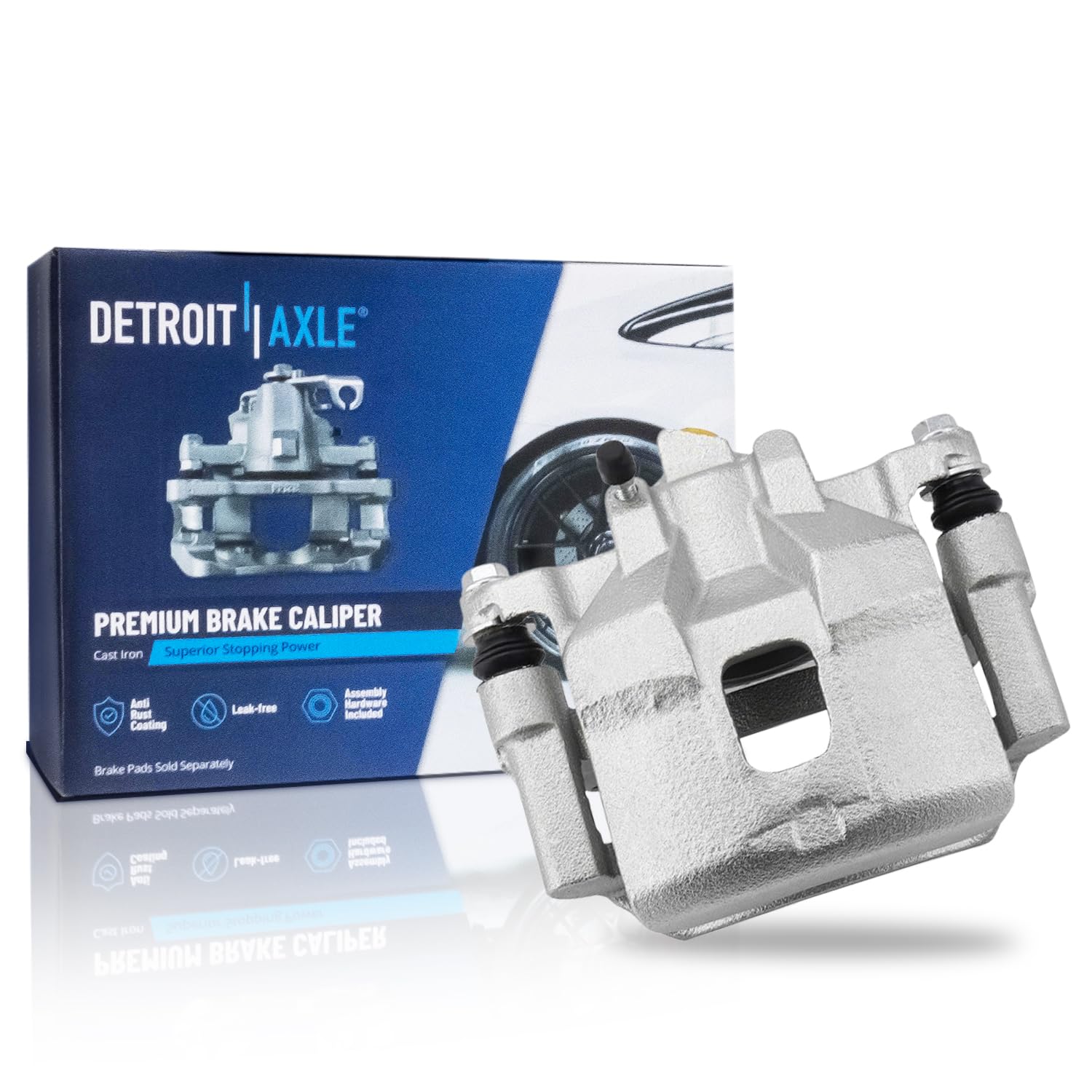 Detroit Axle - Front Right Caliper for 1998-2002 Toyota Corolla