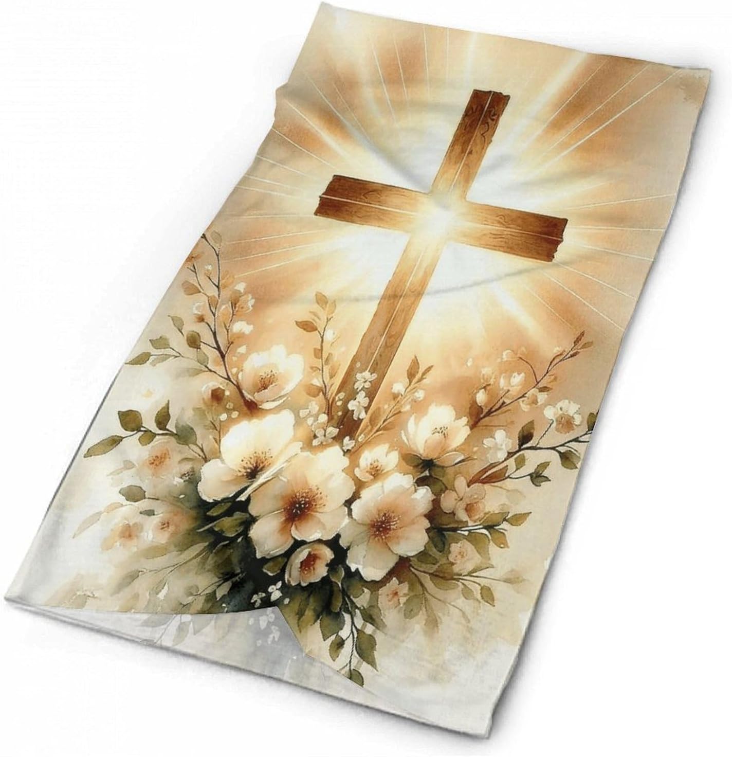 Jesus Christ Cross Neck Gaiter Cooling Breathable Face Mask UV Protection Scarf Hiking Bandana