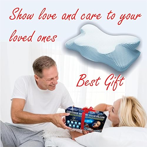 Miniatura 6 de Almohada facial antienvejecimiento, almohada cervical para el cuello para aliviar el dolor, alivio de la migraña, almohadas ortopédicas de espuma