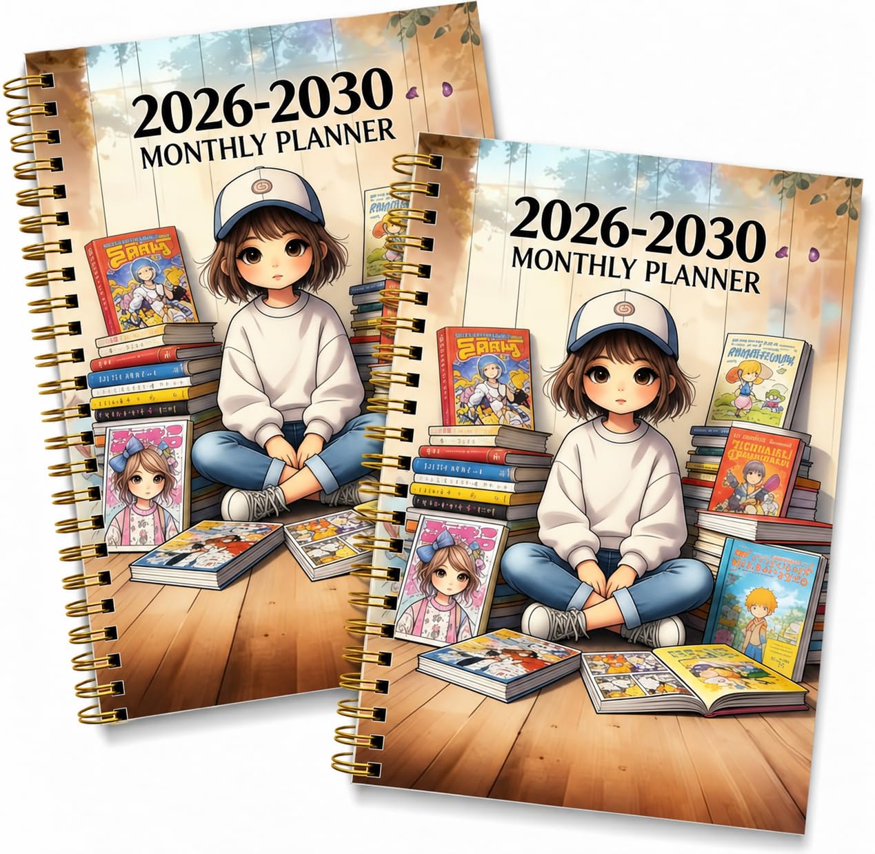 5 Year Monthly Planner 2026-2030, Spiral Agenda With Tabs