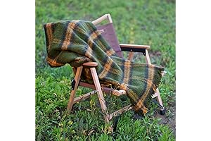 ZonLi Green Plaid Throw Blanket: Your Perfect Outdoor Fall Companion