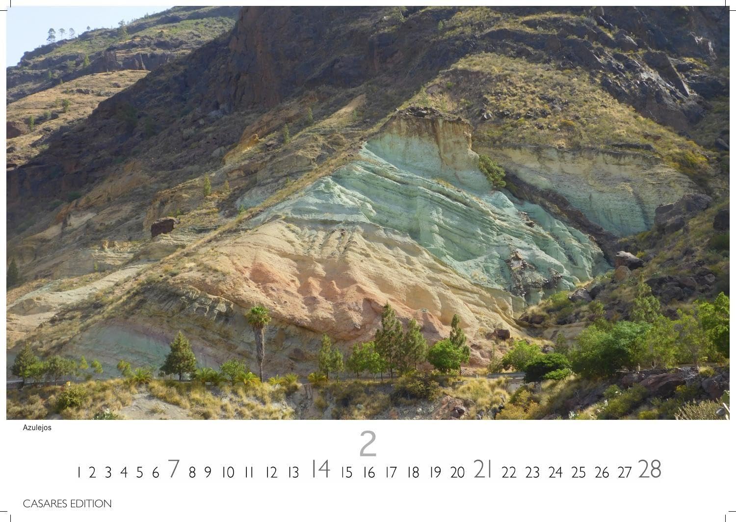 Gran Canaria Kalender 2027 - Wandkalender | Fotokalender Spanien 50x35 cm - Premium . dieser bezaubernden Insel