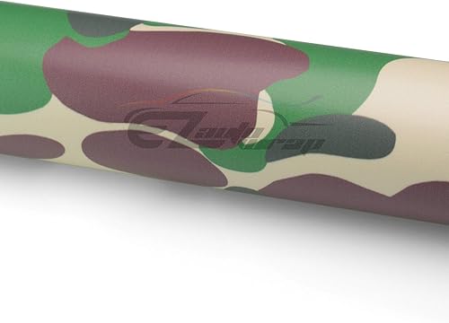 Vista 48 de EZAUTOWRAP - Kit de herramientas gratuito de camuflaje digital azul, diseño de camuflaje de vid para automóvil, motocicleta, liberación de aire, sin