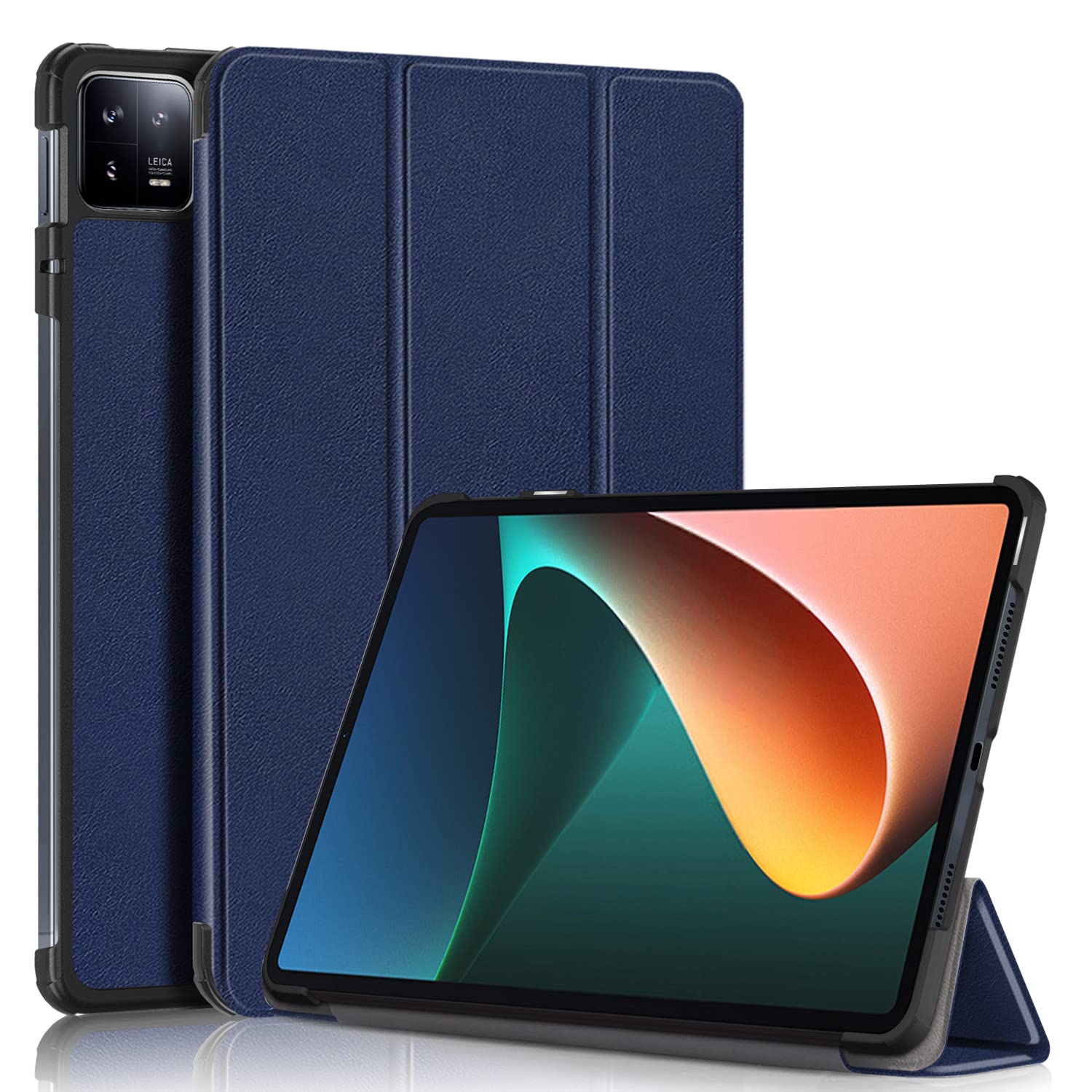 MOCA Case for Xiaomi Pad 6 11 inch,Slim Stand Hard Back Shell Protective Smart Cover for Xiaomi Pad 6/Pad 6 Pro 11" 2023 Case with Auto Wake/Sleep Function (Navy) (B0CFLV413X) Amazon Price History, Amazon Price Tracker