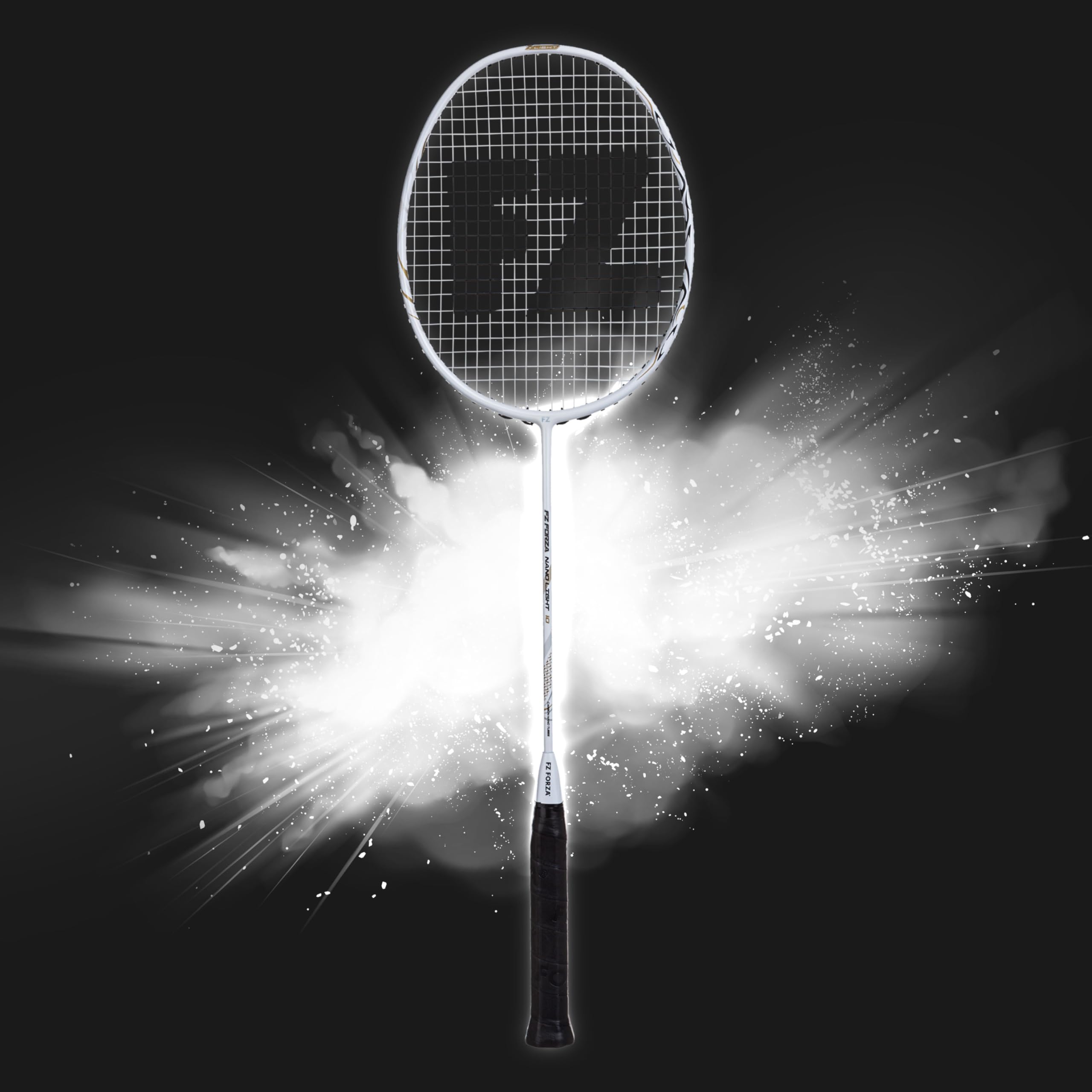 Buy FZ Forza Nano Light 10 Unstrung Badminton Racket (White