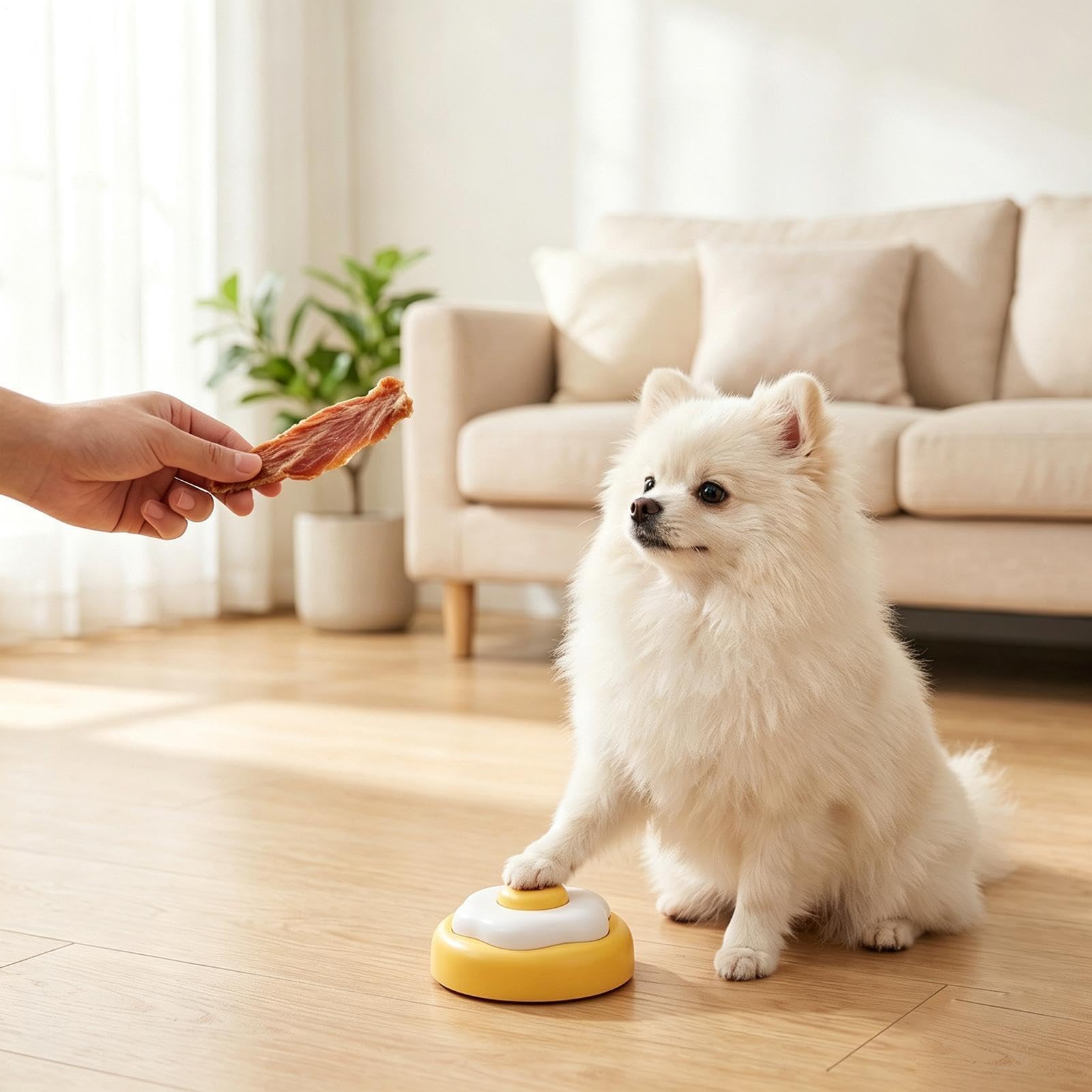 Hundetrainingsglocke für Haustiere, Katzen, Heimkiste, Boden