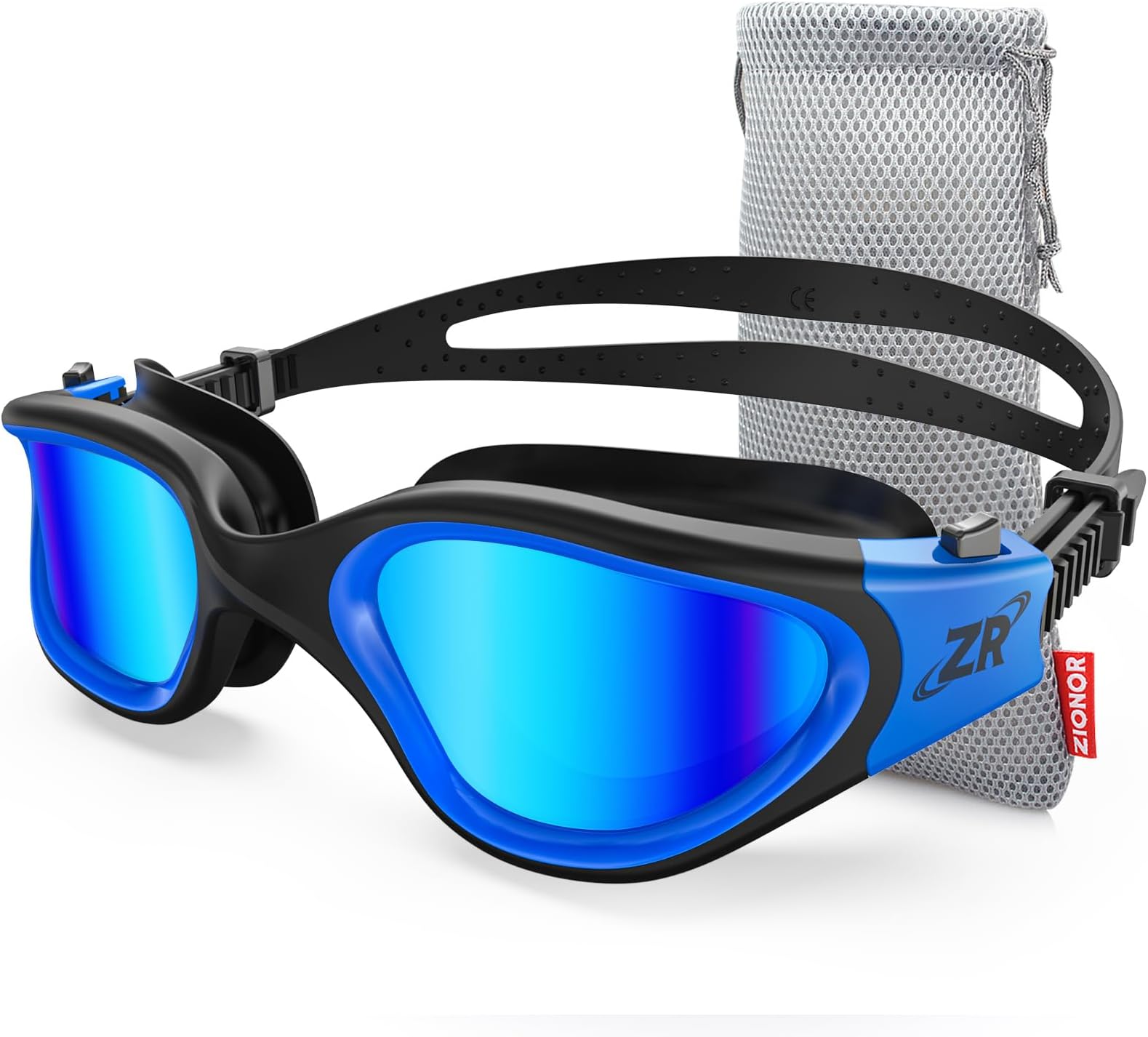 ZIONOR G1 Polarized Mirror Swimming Goggles for Unisex Adult Men Women Anti Fog 100% UV Diving Goggles