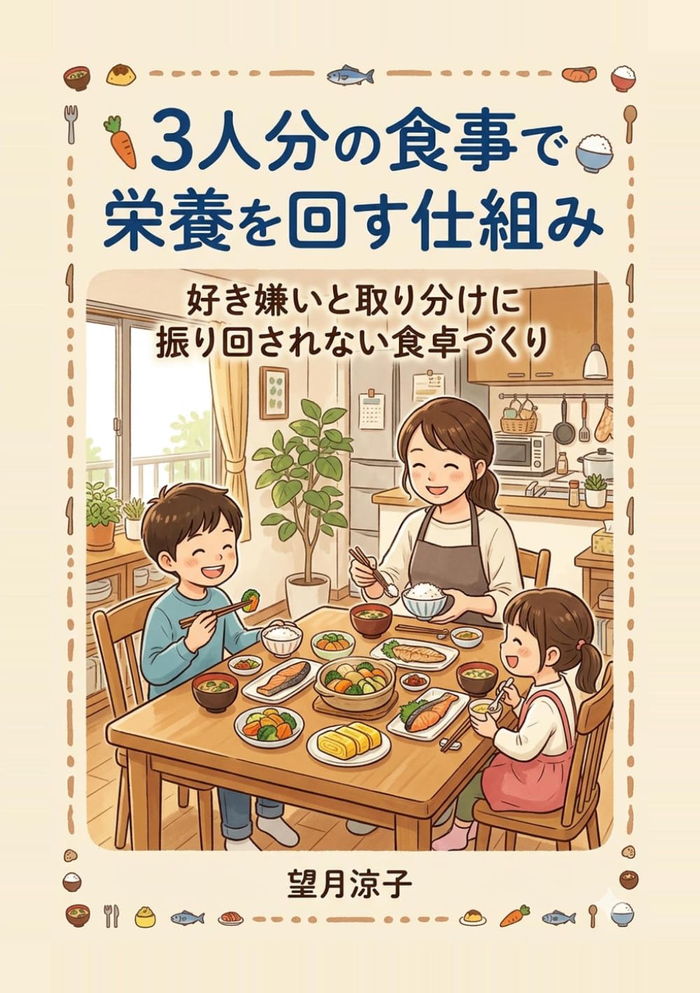 3人分の食事で栄養を回す仕組み: 好き嫌いと取り分けに振り回されない食卓づくり (ワーママ健康の教科書)