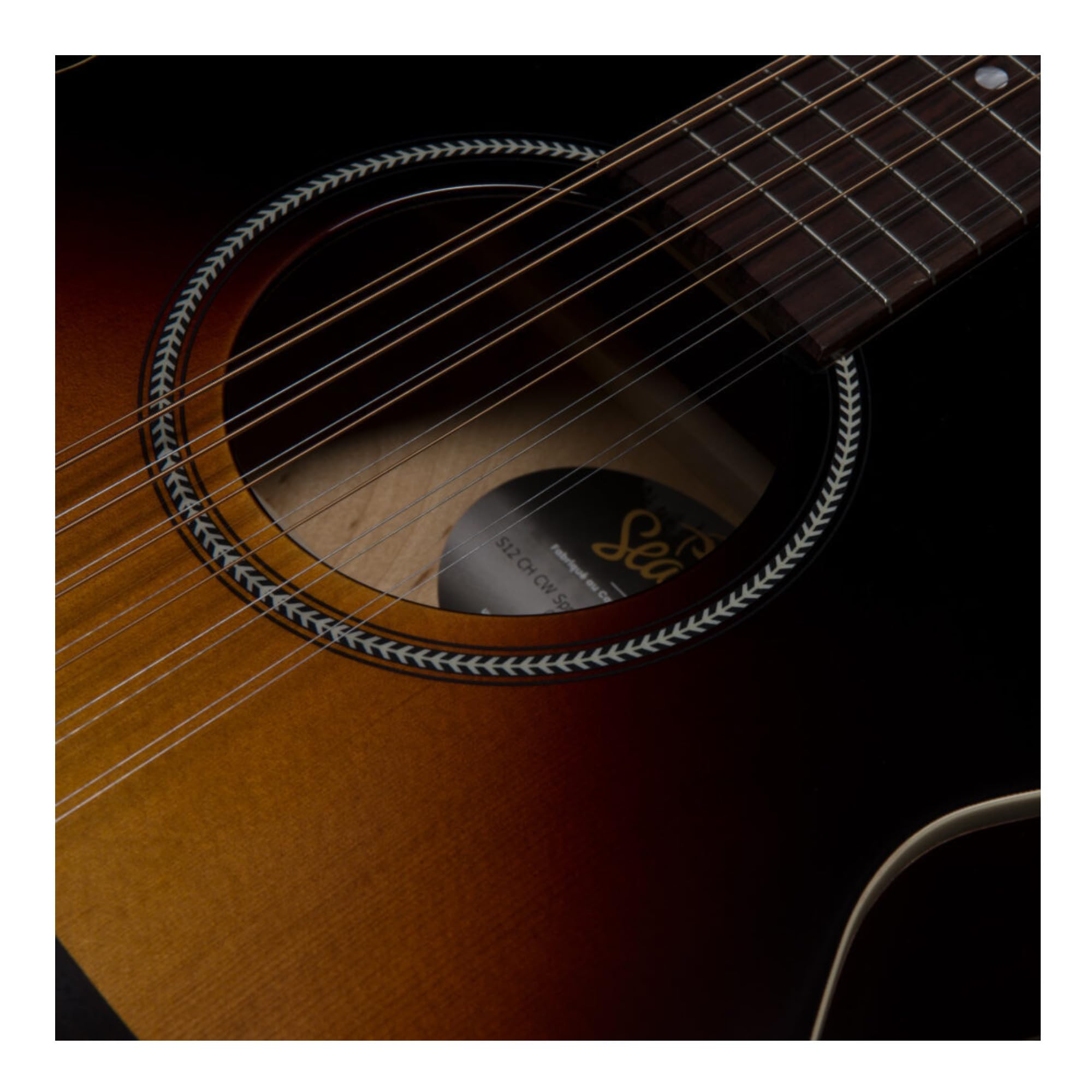 Gull's Eye 3 アコースティックギター Amazon | Seagull 12弦アコースティックギター、右、サン