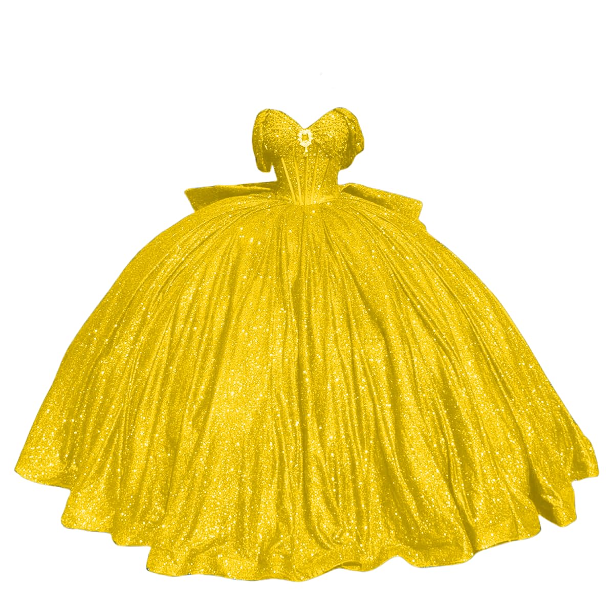 Sparkly Beaded Quinceanera Dresses with Train Off Shoulder Sweet 16 Dresses Puffy Tulle Ball Gown