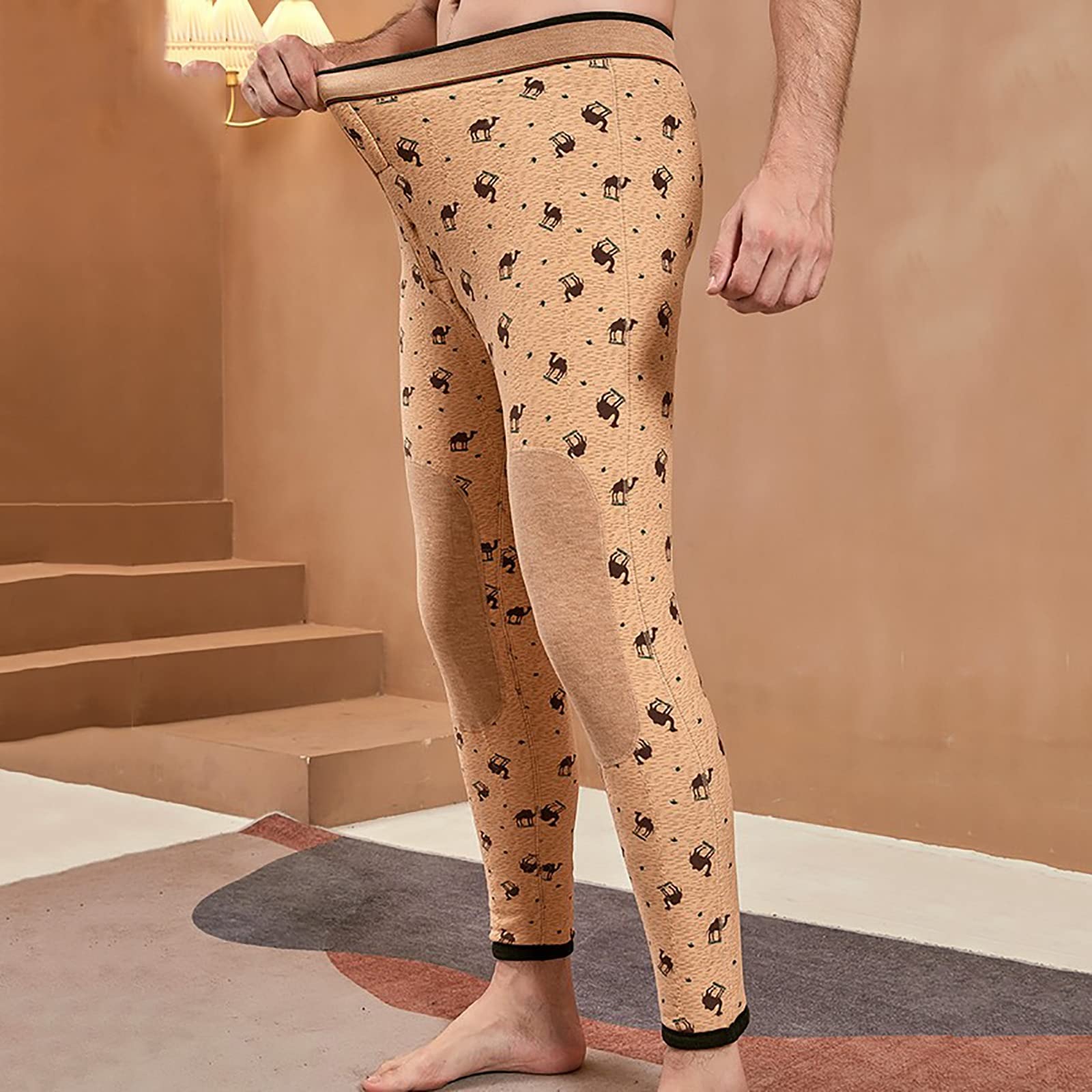 G&F Hombres Térmico Pantalones Capa Base Ropa Interior Cálida Calzoncillos Largos Invierno Secado Rápido