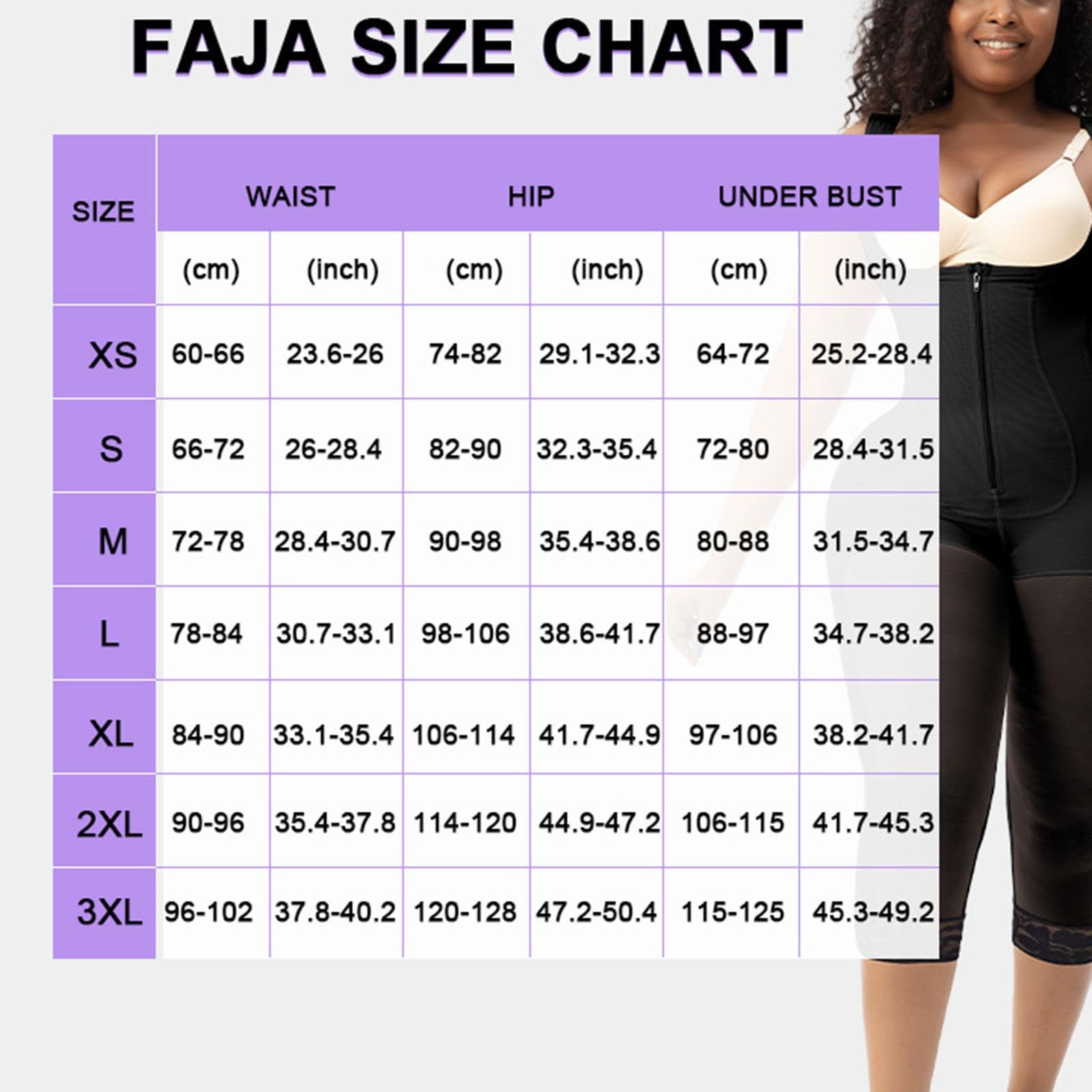 Étape 2 Faja Récupération Postopératoire Sans Soutien-gorge Gaine Amincissante pour Abdominoplastie Lipo 360 ou BBL Combinaison de Compression Lifting des Fesses Amincisseur de Cuisses