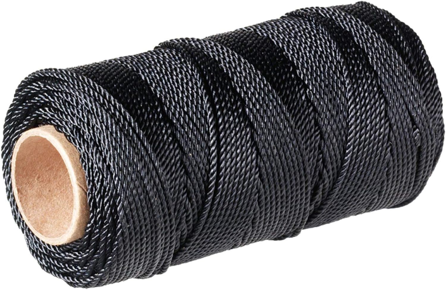 Kendall Gray Outdoors Catfishing Bank Line Black Twisted Nylon Braid Sports