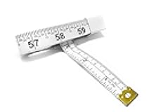 Perfect Measuring Tape All-Purpose 60 Inch Double Sided Fractional Inches and Millimeter/Centimeter Tape Measure TR-16-frac (60 inch White)