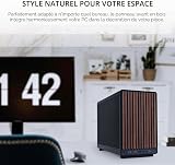 Lian Li A3 mATX PC Case – Black – Wood Front Panel – SFX/ATX PSU Support – 4 Slot GPU – High Airflow Compact Chassis - 4