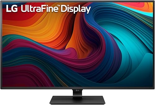 LG 43UN700-B Pantalla IPS de 43 pulgadas Clase UHD (3840 X 2160) con USB tipo C y HDR10, 4 entradas HDMI, color negro