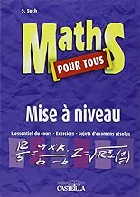 Download Maths pour tous : Mise à niveau PDF