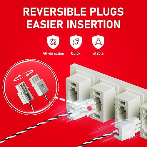 Miniatura 4 de BRIKSMAX Kit de iluminación LED para árbol de Navidad LEGO-40573, compatible con el modelo de bloques de construcción de Lego, no incluye el juego