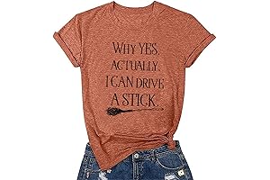 Women's Halloween Why Yes I Can Drive A Stick Shirt