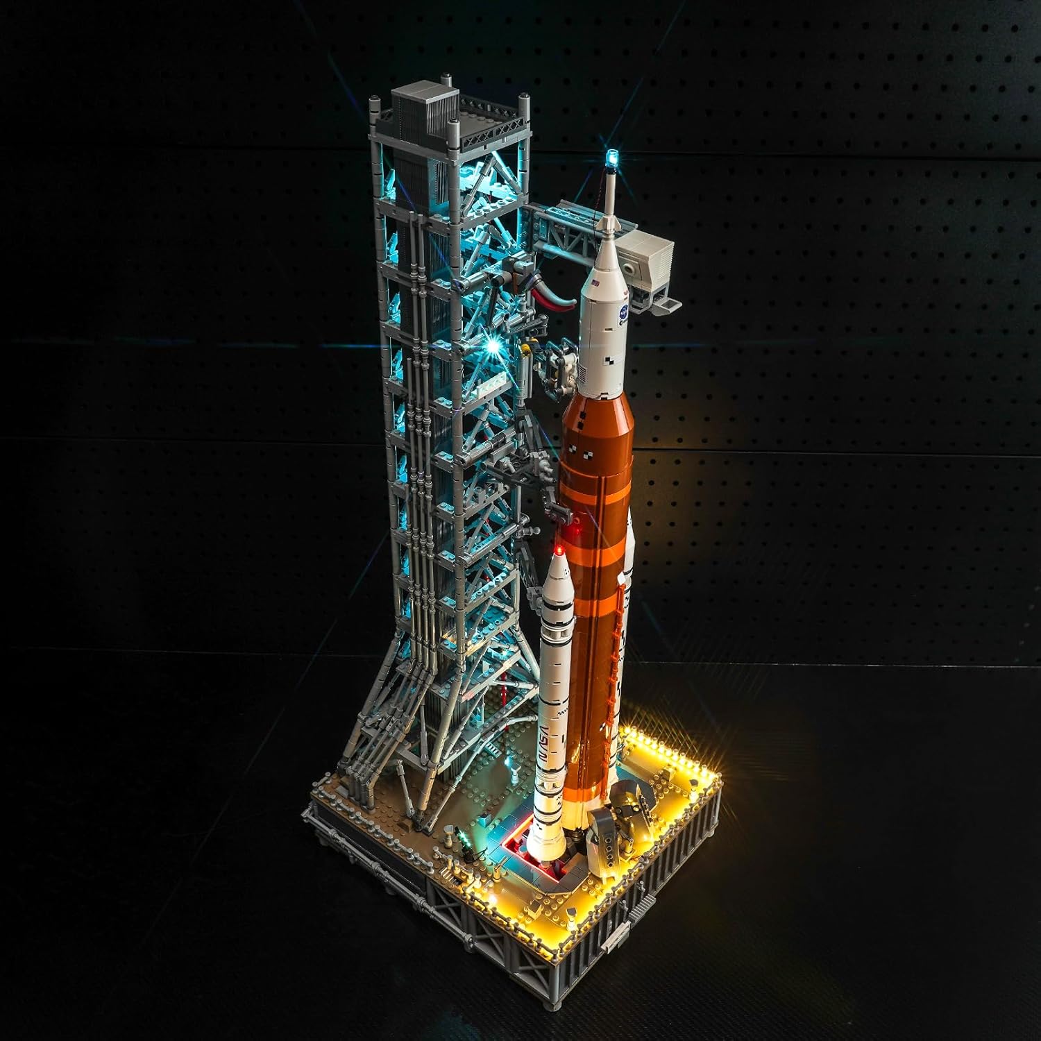 LED Lighting Compatible with Lego NASA Artemis Space Launch System 10341, Light Kit Compatible with Lego 10341, Giving Light to Model, NOT Included The Model Set(RC Model)