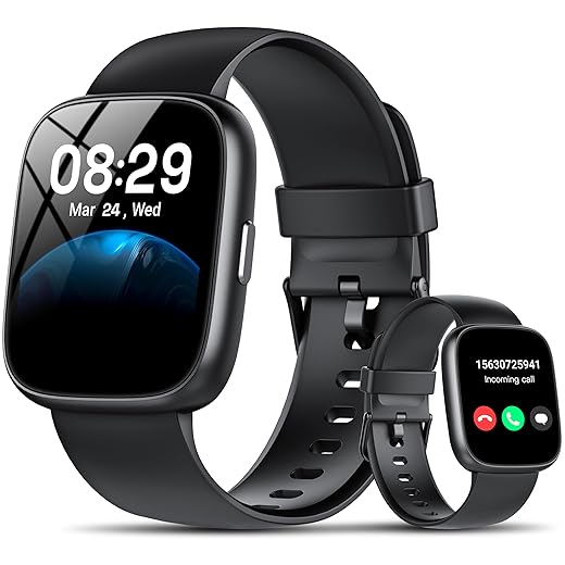 1.83" HD Smartwatch with Alexa Built-in