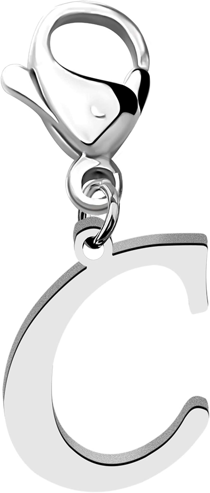 ENSIANTHIntial Letter A-Z Alphabet Charm Alphabet Jewelry for Women Gifts for Friends Clasps for jewelry