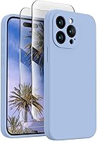 Vista 595 de FireNova Designed for iPhone 13 Pro Max Case, Silicone [Camera Protection] Phone Case with [2 Screen Protectors], Soft Anti-Scratch Microfiber Deep
