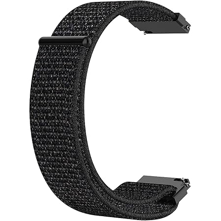 ACM Watch Strap Nylon Soft Loop 22mm compatible with Mi Revolve Active Smartwatch Sports Band