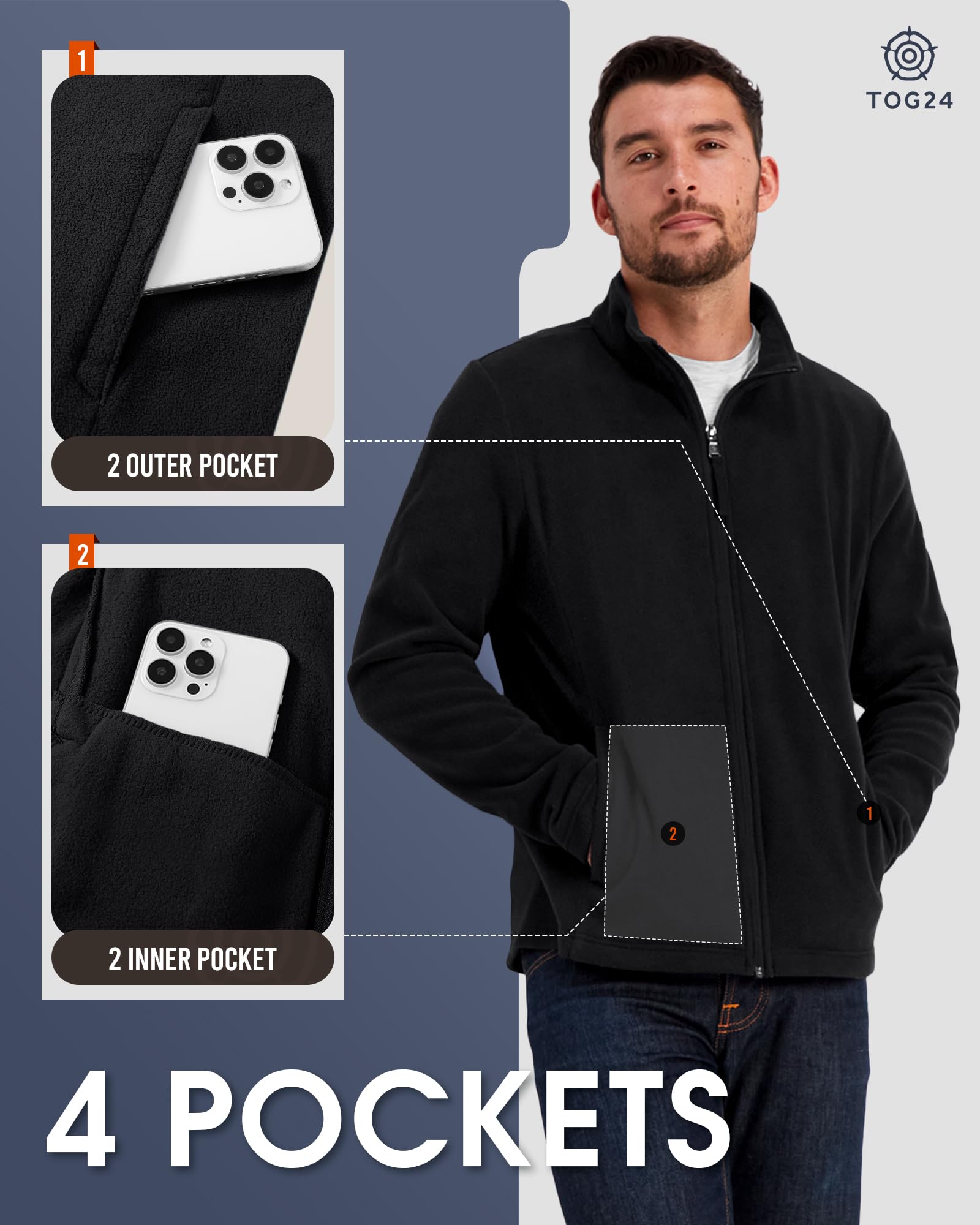 TOG24 - Forro Polar Revive para Hombre