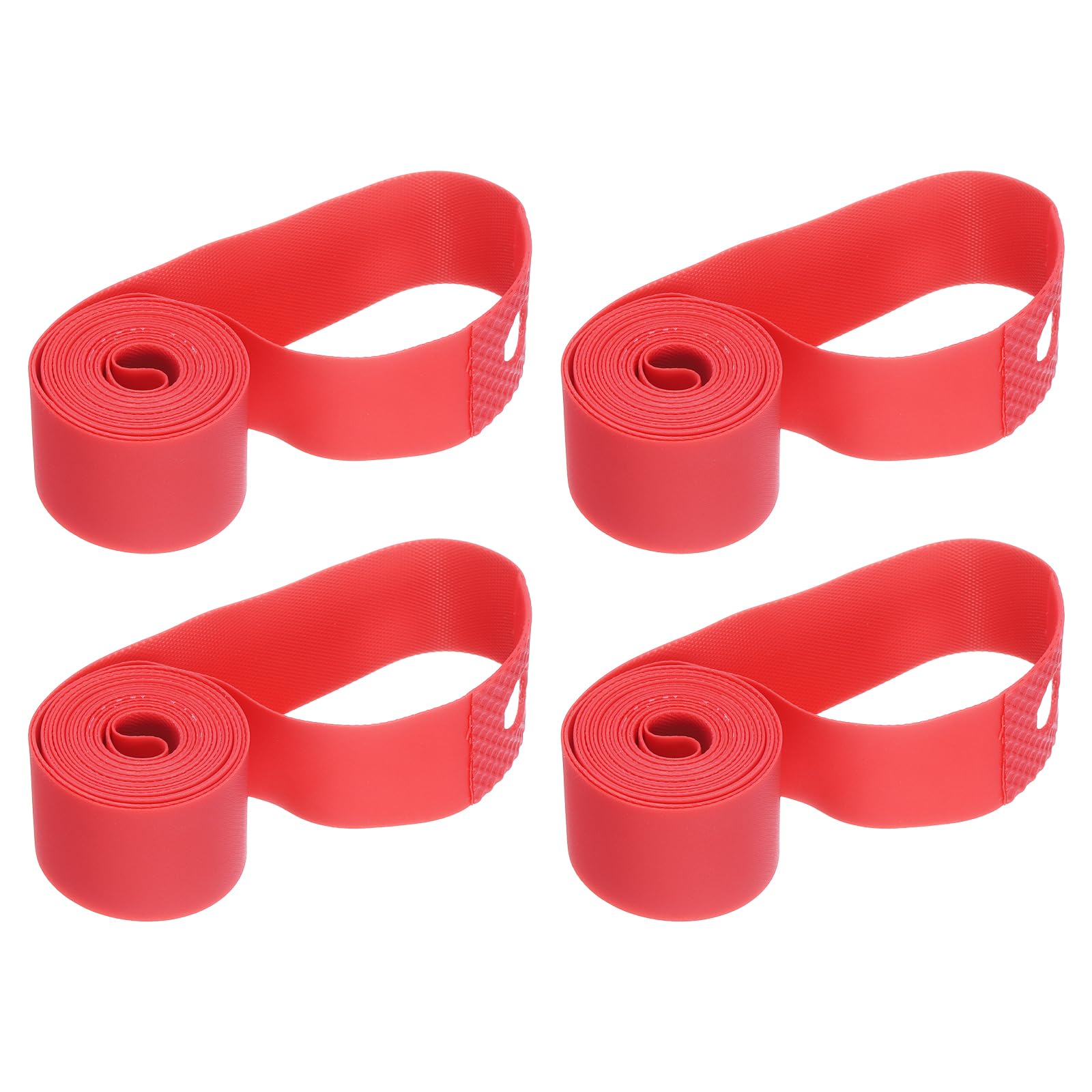 sourcing map 4pcs Bicycle Rim Strip 20" x 20mm PVC Bike Tire Liner Bicycle Wheel Rim Tape Inner Tube Tape Anti-Scratched Guard Cushion Pad Protector for Road MTB Mountain Bike