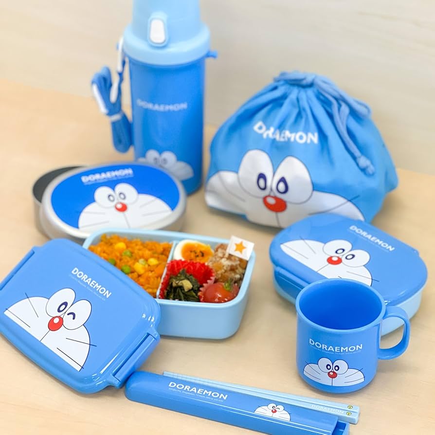 ドラえもん 90周年 3段ランチボックス 小皿 コップ セット ドラえもん 90周年 3段ランチボックス 小皿 コップ セット 3段