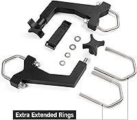 Vista 2 de Soportes de montaje de gato de elevación alta de jaula antivuelco compatibles con Jeep Wrangler JK 2007-2017