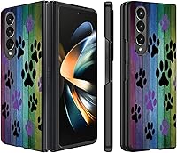 Vista 25 de Funda para teléfono Samsung Galaxy Z Fold 3, Slim Fit Hard PC a prueba de golpes, antiarañazos, plegable, funda protectora para Samsung Galaxy Z