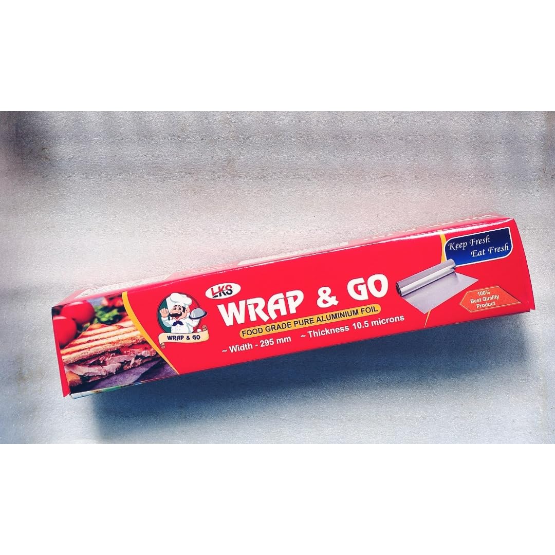 Wrap & Go 25mtr Aluminium foil
