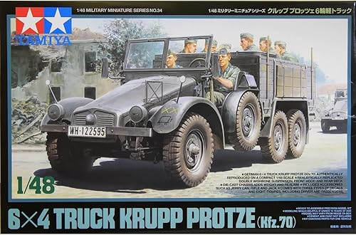 Tamiya – 32534 – Fabricación de modelos – Krupp Protze – Escala 1:48