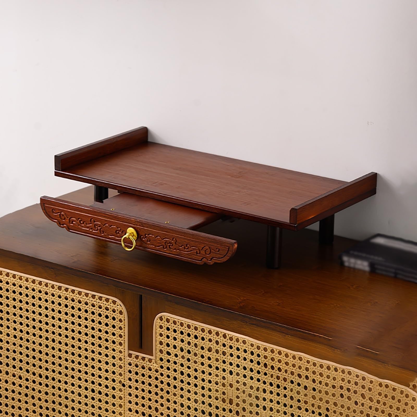 Table en bambou gain de place pour optimiser les petits espaces