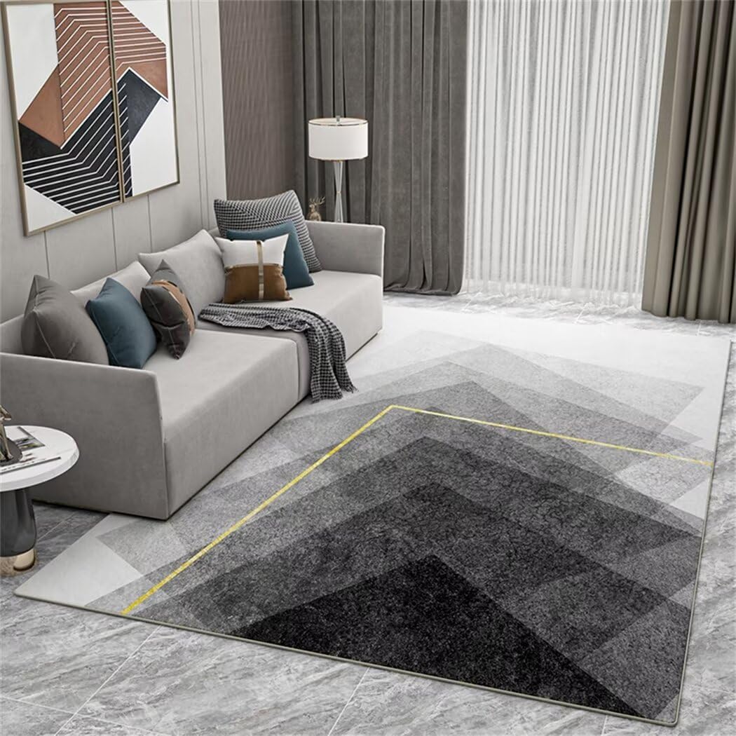 Tapis chambre garçon et tapis chambre bébé fille gris 170x240