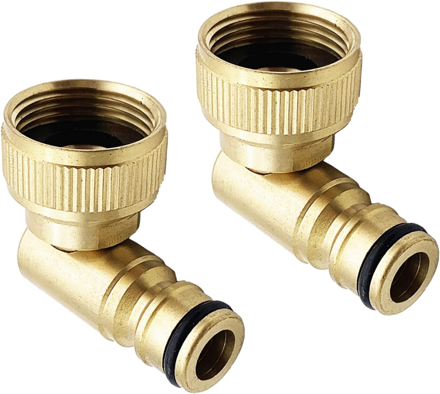 Tesmotor 2Pcs Angled Tap Connector, Plug System 3/4 Inch Internal ...