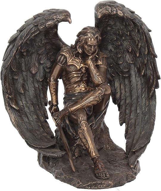 Nemesis Now Lucifer The Fallen Angel Figurine 16.5cm Bronze