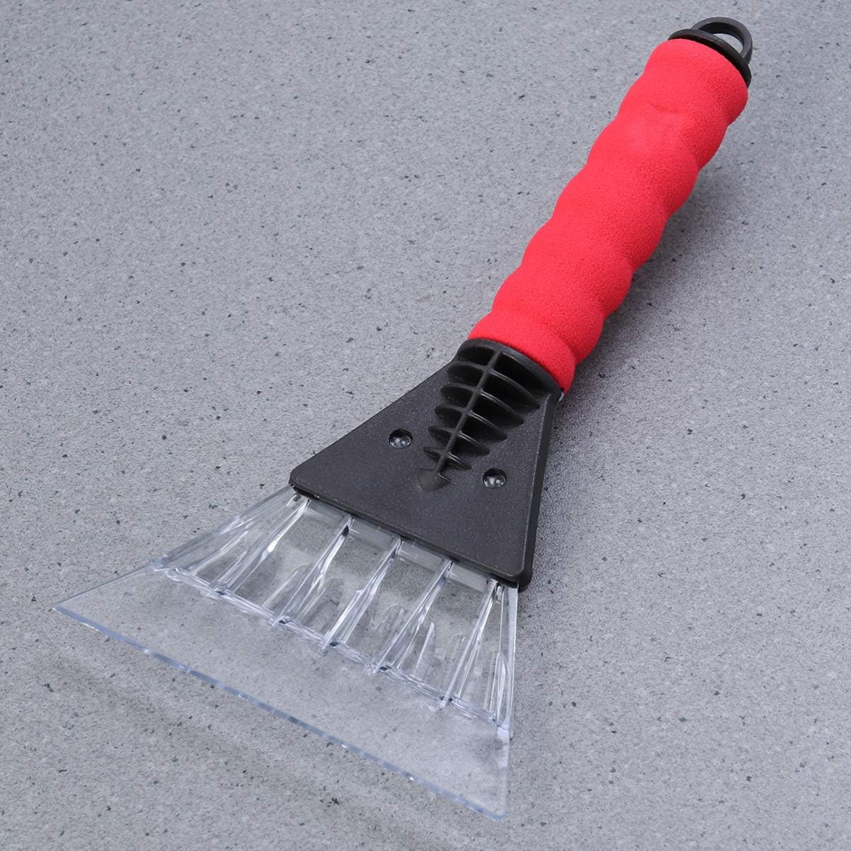 Toddmomy Snow Remover Tool Car Winter Accessory Ice Scraper Brush Rubber Sleeve Snow Shovel for Windshield